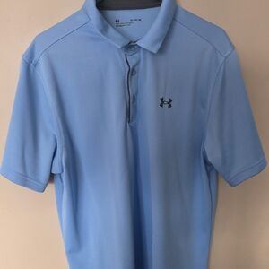 Under Armour Men's Light Blue Polo Shirt